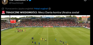 MECZ PRZERWANY! Piłkarz reprezentacji Danii ZEMDLAŁ NA MURAWIE!